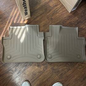 459542 Weathertech Floorliner For 2019-2020 Cadillac Ct6-v - 2nd Row Tan