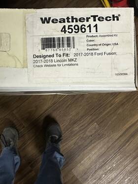 459611 Weathertech Weather Tech Floor Mats Ford Fusion Lincoln Mkz