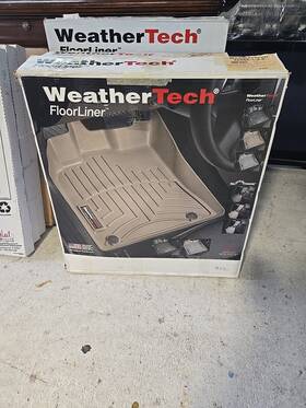 46066-1-2-5 Weathertech Floorliner Full Set 2007-2010 Gmc Yukon Xl Denali Suburban Grey