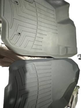 460721-2 Weathertech 460721 Weather Tech Floor Mats. .gray Fronts And Back . 06-12 Rav4
