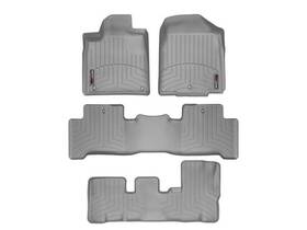46114-1-2-3 Weathertech Floor Liner - 2007 2013 Acura Mdx Gray Full Set