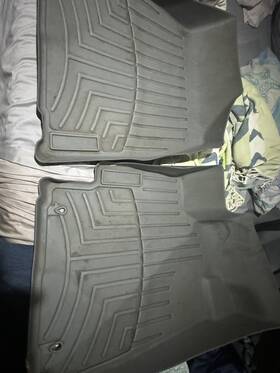 461151-2 Weathertech 461151 Mats. 461151-2. Gray Fits 08-13 Highlander. Front And Second Row