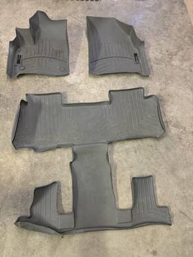4612691-4612282 Weathertech Floor Mats Floorliner For Buick Enclave 18-23 1st 2nd 3rd Row Grey