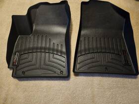 4615231 Weathertech Floor Mats Liner 2020 - 2023 Kia Soul 1st Row Black