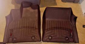 461708-1-2 Weathertech Floorliner For 2022-2025 Toyota Tundra - 1st And 2nd Row Black