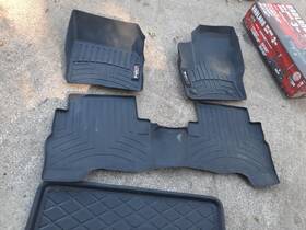 Weathertech 464591469692 Black Ford Escape - Full Set Of Floor Mats