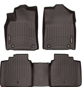 4714591-474763 Weathertech Floorliner Car Floor Mats For Lexus Es 13-18 1st 2nd Row Cocoa