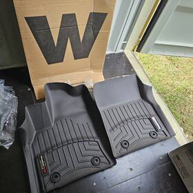 4717081 Weathertech New Floorliner For 2022-2025 Toyota Tundra - 1st Row Cocoa Brown