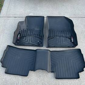 47903-1-2 Weathertech Floor Mats For Chevrolet Malibu -2016-2023- 1st And 2nd Row