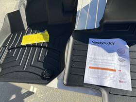 57n.061.541 Weathertech 57n.061.541. Muddybuddy Floor Mats Floorliner For -vw Tiguan- 1st And 2nd Row Black