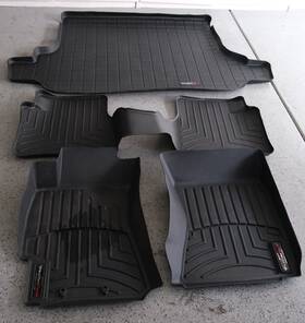 Weathertech 787765202039 09-13 Subaru Forester Floor Mats 1st/2nd Row And Trunk Bundle Black
