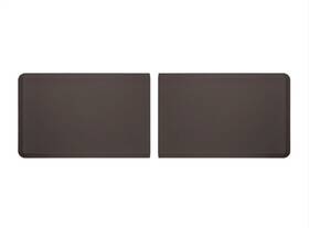 8acona2bwc Weathertech 24 Inch X 36 Comfort Mat Connect -end Mats Cocoa -woven