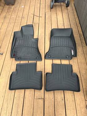 W429 Weathertech Liners For 2021 Mercedes E-350