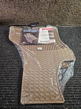 Weathertech W51tn 2-piece 1st Row Tan Floor Mats For 2021-2026 Ford E-series