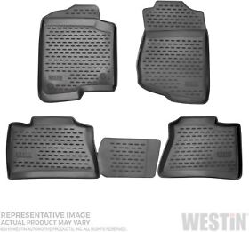 74-12-51034 Westin 74-12-5134 Profile Floor Liners 4 Pc. Front 2nd Row Black