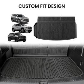 Wheelx 2024 Acadia/traverse/2025 Fit Gmc Acadia/chevy Traverse And 2025 Enclave Trunk Floor Mat All Weather