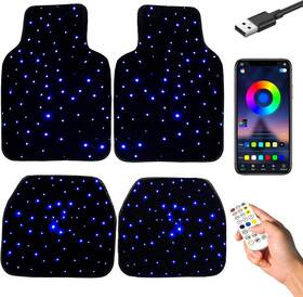 Wi-auto Wiqp2532 Universal Starlinkmats Led Car Floor Mats Starry Sky Starlight Carpet