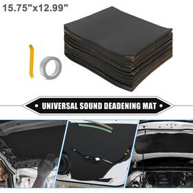 X Autohaux 703820819493 39pcs Car Sound Deadening Mat 157mil 4mm 55sqft Heat Insulation Pad With Tool