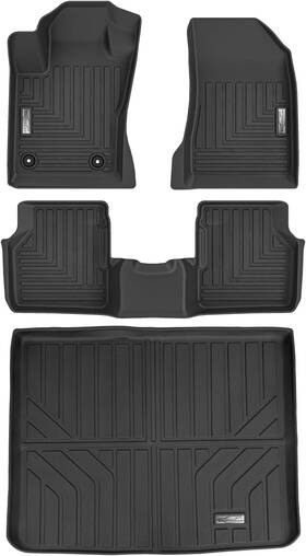 Huotian60000 Xinshangxiu Floor Mats And Cargo Liner For 2023 2024 Dodge Hornet 2023-2025 Full Set Black