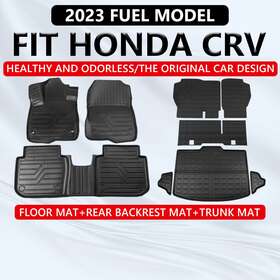 20230808111 Xipex Fit 23-24 Honda Crv Cargo Mats Floor Backrest Mat Trunk Liners All Weather