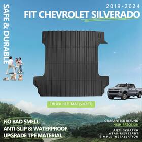 20230913019 Xipex For 2019-2025 Chevy Silverado Gmc Sierra 1500 Truck Bed Mats Tailgate Mat 5.82ft