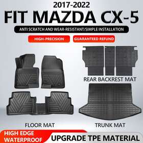 20230914003 Xipex 2017-2022 Mazda Cx-5 Floor Mats Cargo Mat Set