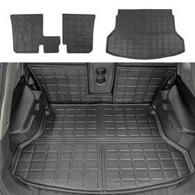 20231011009 Xipex Trunk Backrest Mat Floor Mats Cargo Liners For 2014-2020 Nissan Rogue Sv S Sl