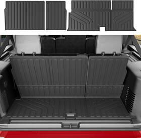 20231012015 Xipex Cargo Mat Backrest Trunk Liner For 2003-2017 Ford Expedition Lincoln Navigator