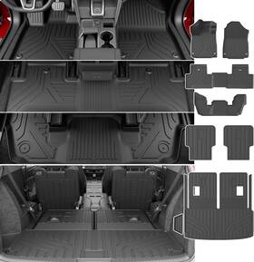 20231019003 Xipex Floor Mats Cargo Mat Trunk Liner Backrest For 2022-2025 Acura Mdx