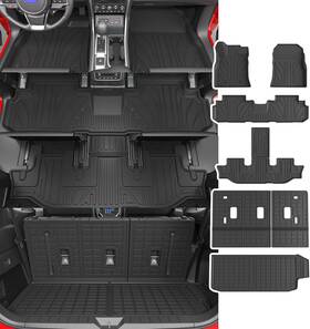 20231019007 Xipex For 2019-2024 Subaru Ascent 7&8 Seats Floor Mat Trunk Backrest Cargo Liners