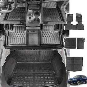 20212025 Xipoo 754631699552 Floor Mat Compatible With Nissan Rogue Cargo Backrest