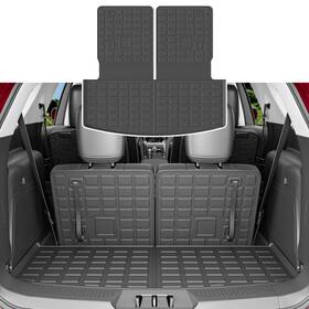 Xipoqix 20260312001 Cargo Mat Backrest Compatible Ford Explorer 2020-2026 Trunk Liner Seats