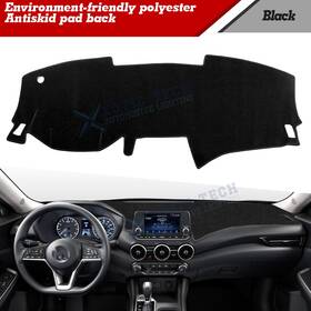 Kt519 Xotic Tech Dashboard Cover Nonslip Die-cut Dash Overlay Mat Pad For Nissan Sentra 2020-2025