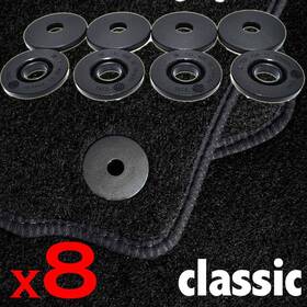 108l2119ebus Xukey For Chevy Gmc Buick Cadillac Black Floor Mat Retainer Clip Gm Car Fastener 8-pcs