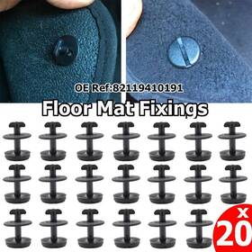 82119410191 Xukey Carpet Floor Mat Clips Holders Fixing Grips For Bmw And Mini Retainer Screw