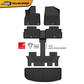 Yel156641 Yellowspeed All Weather Tpe 3d Floor Mat And Trunk Cargo Liner Fit For Kia Telluride 2020-2025