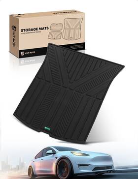 3a-25modely-juniper Yhtauto Trunk Mat For Tesla Model Y Juniper 2025-2026 All-weather Waterproof Tp