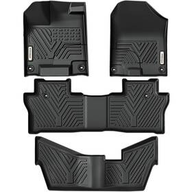 Yitamotor 810079395125 Floor Mats Fit For Honda Pilot 2022-2016 All-weather Liners S