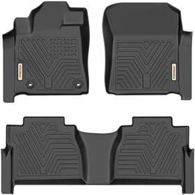 Yitamotor 850017930728 Floor Mats Compatible With Toyota Tundra Custom Fit Liners F