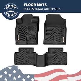 Beysh16ga3 Yitamotor Floor Mats Liner For 16-21 Honda Civic Sedan And Hatchback Coupe All Weather