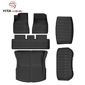 Beyshek2zr Yitamotor Floor Mats And Cargo Liner For 2024 2025 Tesla Model 3 Highland Tpe