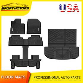 Beyshkcv3n Yitamotor Floor Mats Backrest Cargo Liner Full Set For 2020-2025 Kia Telluride Anti-slip