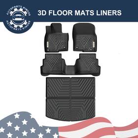 Beyshys6py Yitamotor 3d Floor Mats And Cargo Liner Set For 2017- 2025 Mazda Cx-5 All Weather Tpe Rubber