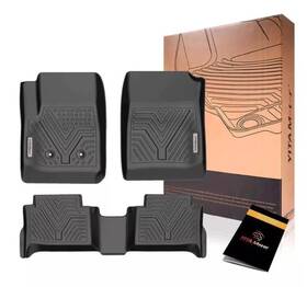 Cifm-1098 Yitamotor Floor Mats 15-22 Chevy Colorado Crew Cab/gmc Canyon Cab