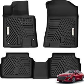 Cifmfm-1133 Yitamotor Yitamoto All Weather Floormat Front Rear For 20-2023 Hyundai Sonata