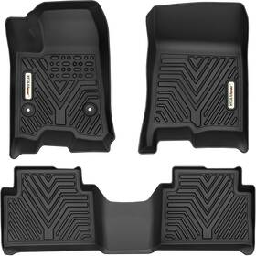 Cpd-cvcol23cc-1-bk Yitamotor Fits 23-24 Chevy Colorado/gmc Canyon Crew Cab Floor Mats All Weather Tpe Carpets