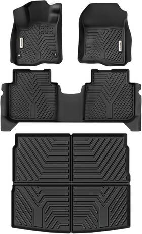 Yita-001-m3 Yitamotor Floor Mats And Cargo Liner For 2023 2026 Honda Cr-v Full Coverage Set