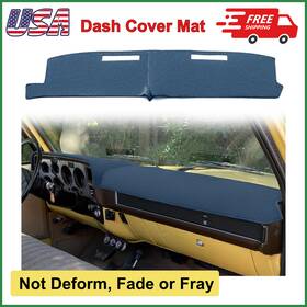 Yiz785999zj22 Yiz Dash Cover Mat Custom For 1981-1991 Chevrolet Chevy C/k/r/v Series Suburban