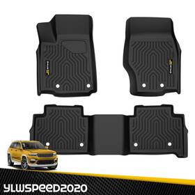 Yl021902 Ylwspeed20 Fit For Jeep Grand Cherokee 2022-2024 Non L Tpe Floor Mats Liner All Weather 3d
