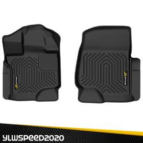 Yl050101 Ylwspeed20 Tpe Floor Mats Fits 15-2024 Ford F150 F-150 Lightning Super Crew Cab Front Rear